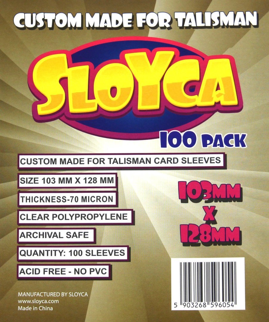 Card sleeves - Talisman (103x128 mm) - 100 pcs.